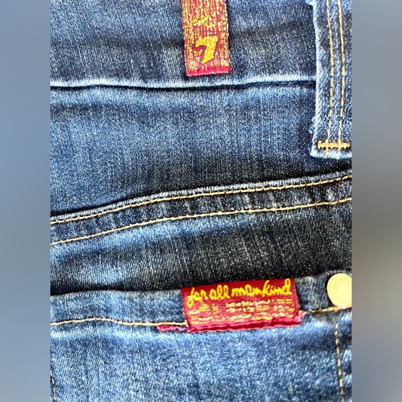 7 for all mankind 24 High waisted skinny - Picture 3 of 4